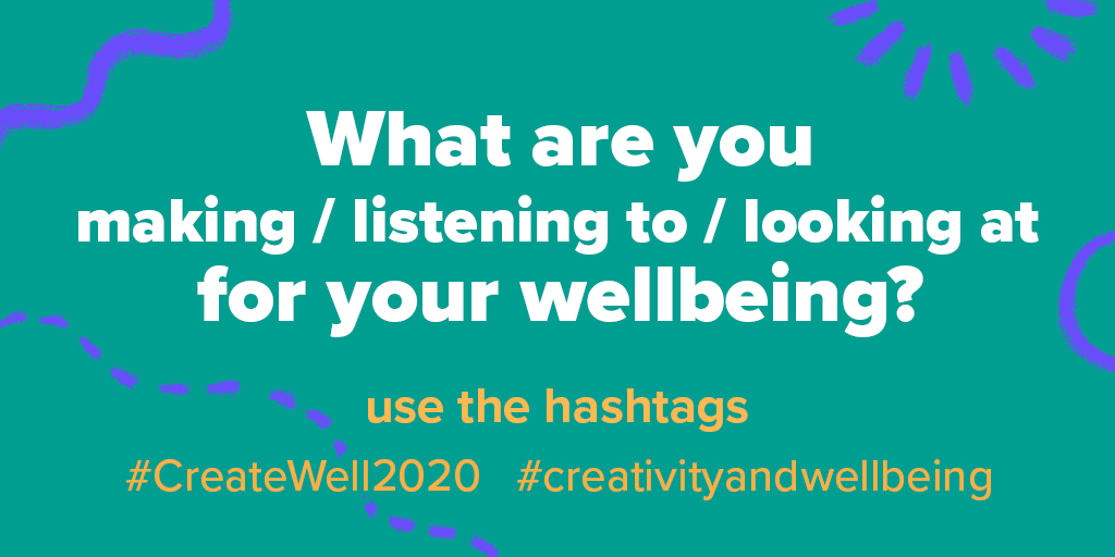 Resources For Creativity Wellbeing Week